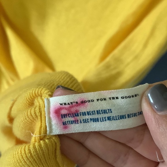 Anthropologie Wool Buttoned Front Off‎ shoulder Sweater. Size Small - Picture 6 of 9